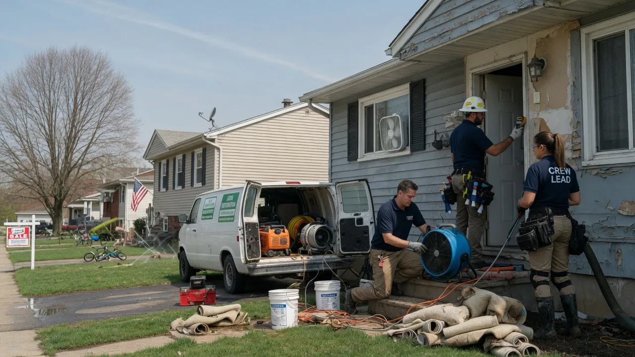 Flood Cleanup in Lewistown, PA near me